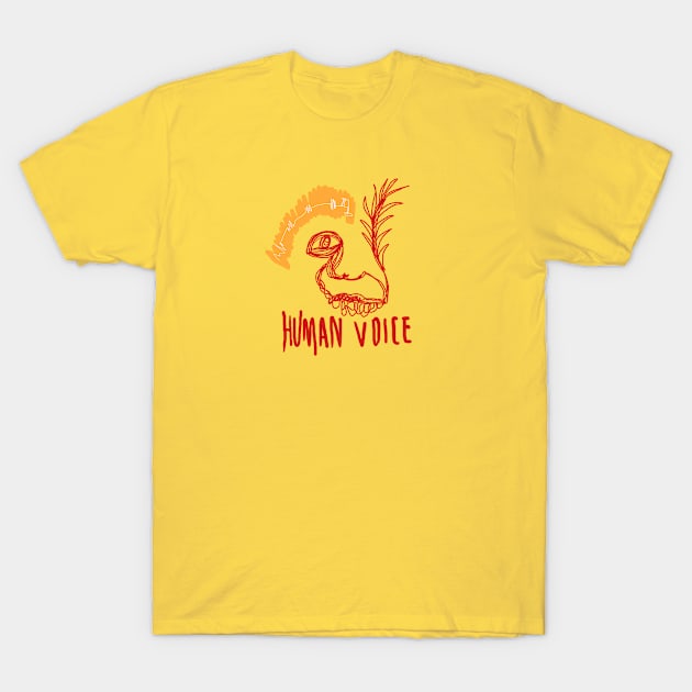 human voice T-Shirt by grimmfrost